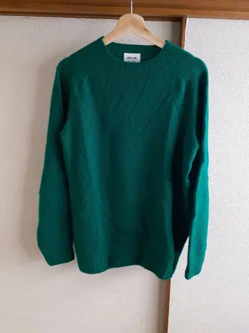 MORRIS & SONS 그린 스웨터 42