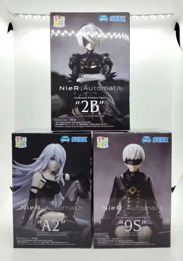 NieR:Automata 쵸코노세 프리미엄 피규어 2B 9S A2