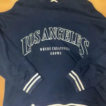 로스앤젤레스 프린트 트레이닝복 네이비