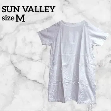 SUN VALLEY [ M ] 셔츠 반팔 화이트