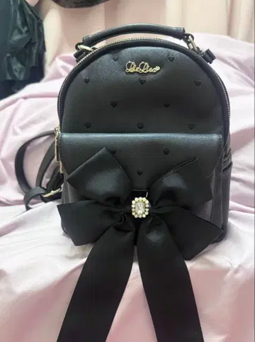 리즈리사 롱 리본 백팩