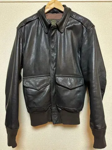 A2 가죽 플라이트 자켓 COCKPIT USA