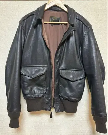 A2 가죽 플라이트 자켓 COCKPIT USA