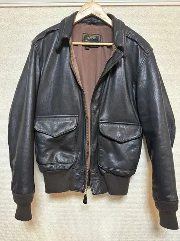 A2 가죽 자켓 플라이트 자켓 COCKPIT USA 고트스킨