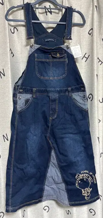 drug store's 데님 오버롤 스커트 오버롤 살로펫