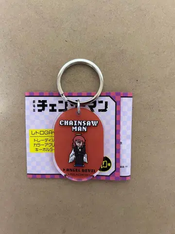체인소 맨 플라자 레트로 GAME 아크릴 키링 천사의 악마