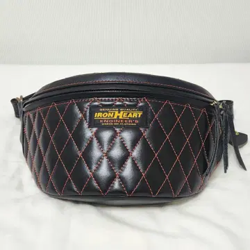 IRON HEART 아이언 하트 올 가죽 힙색 IHE-39