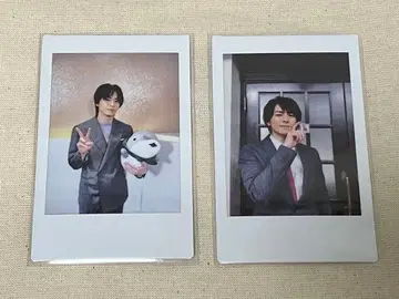 타카노 아키라 매니지먼트 사진 2025년 폴라로이드 2개 세트