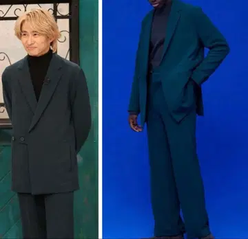 UNITED TOKYO 더블 크로스 자켓 팬츠 셋업