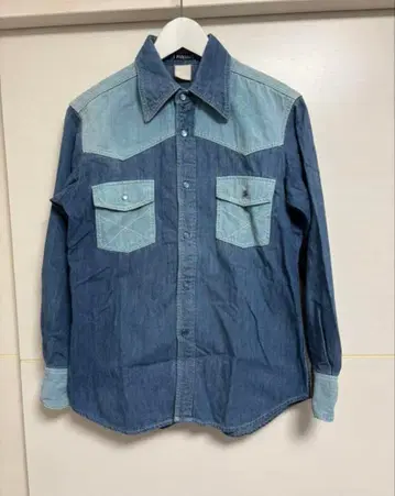 BIGYANK 데님 긴팔 셔츠