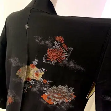 다이쇼 로망 쇼와 레트로 앤티크 겉옷 기모노 와양절충 마조리카 오메시