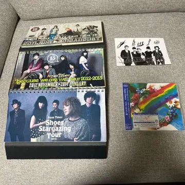 Aqua Timez 탁상 달력 CD 엽서 사인