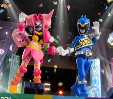 미조립 Blokees 공룡 블루 & 칸델라 세트