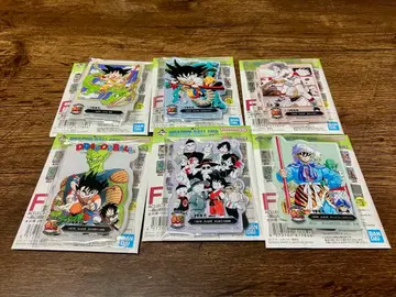 제일복권 DRAGON BALL 40th ~그 첫 번째~ F상 6종 세트