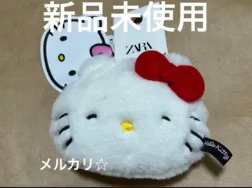 1 ZARA 자라 헬로키티 참 키링 파우치