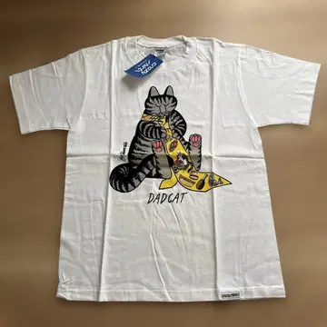 [새상품 미사용] 크레이지 셔츠 DADCAT CHEF T셔츠