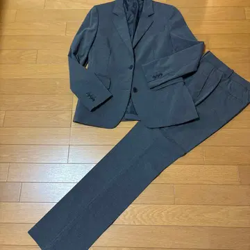 유니클로 UNIQLO 여성용 수트 셋업 취업 출퇴근 그레이