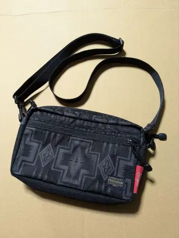 새상품급 맨해튼 포티지 펜들턴 jogger 숄더백 블랙