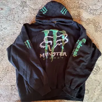 Monster Energy 후드 부착 후드티