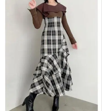 dazzlin 다즐린 아지메 머메이드 코르셋 원피스