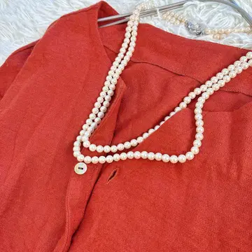 울 벨티드 롱 원피스 맥시 길이