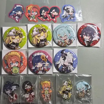 스텔라소라 캔뱃지 아크릴 스탠드 아크릴 스탠드 스티커 Yostar