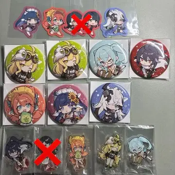 스텔라소라 캔뱃지 아크릴 스탠드 아크릴 스탠드 스티커 Yostar