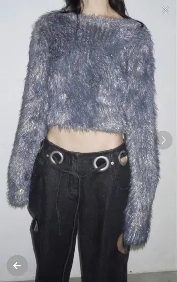 페더얀 라메 니트 musubore