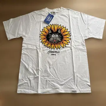 [새상품 미사용] 클레이지 셔츠 SUNFLWR CAT T셔츠