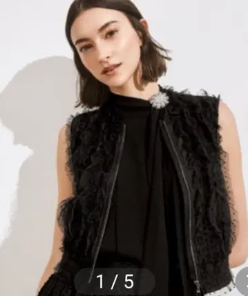 FOXEY '르 파르크 탑' 블랙 블랙 38