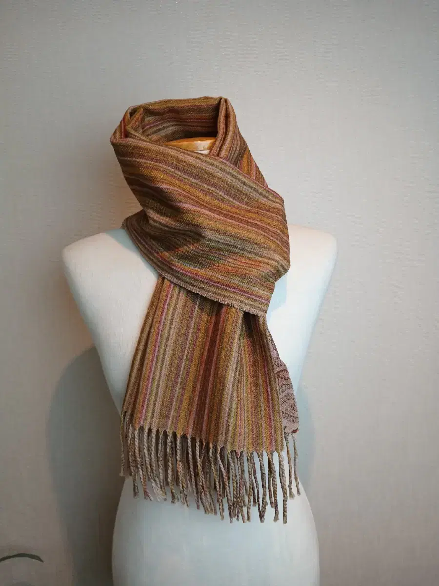 Italian brand BVRILLER 100% wool muffler scarf