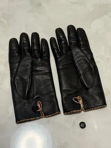 Paul smith 가죽 그로브 장갑 스마트폰 대응