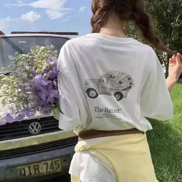 더 바넷바넷 반팔 티셔츠 화이트