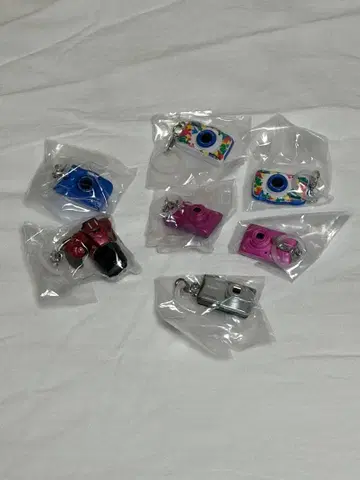 Nikon 미니어처 카메라 캡슐 토이 7개 세트