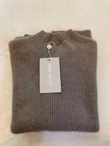 레이디스 GOBI 몽골산 오가닉 캐시미어 100 니트 스웨터 S