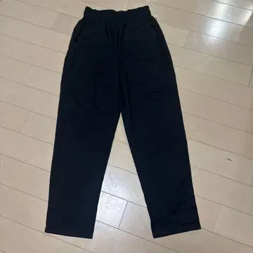 [ 쿠크만 ] 셰프 팬츠 M 블랙 와이드 팬츠 허리밴딩