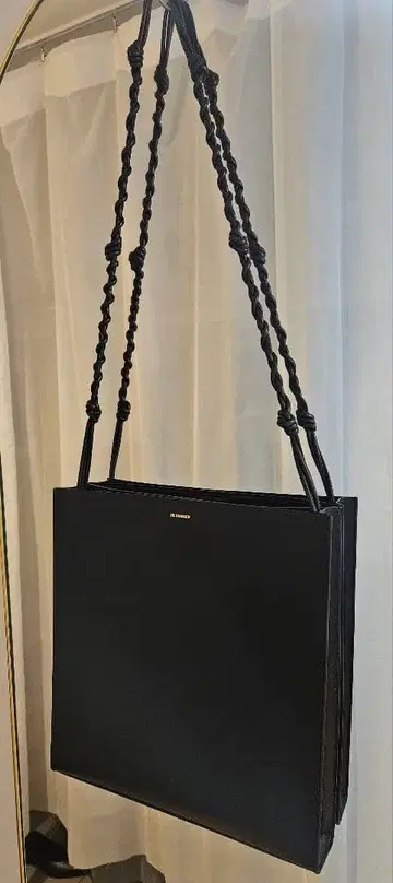 [ 레어 ] 질 샌더 JILSANDER 태슬백 tangle 라지 블랙