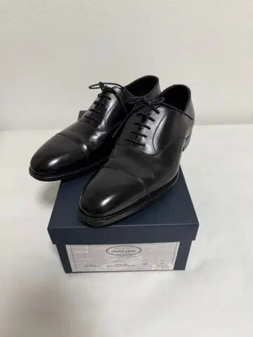 Crockett & Jones Audley 블랙 드레스 신발