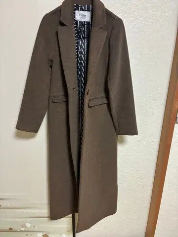 eimy istoire 브라운 롱 코트