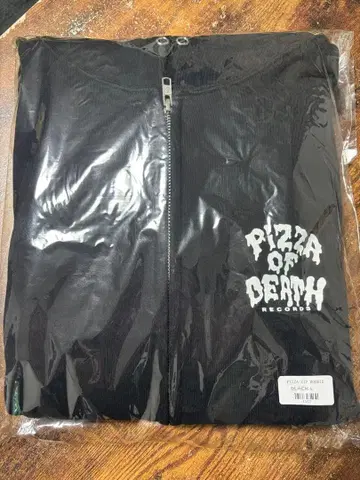 PIZZA OF DEATH 후드티 미개봉 새상품 L 사이즈