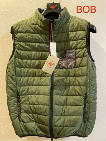 BOB 다운 베스트 사이즈 50 카키 미사용 새상품