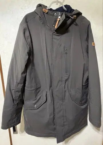 AIGLE 남성용 고어텍스 코트 플리마 로프트 그레이 L 사이즈