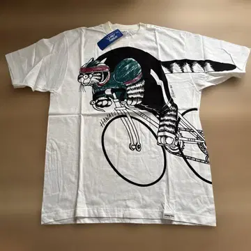 [새상품 미사용] 클레이지 셔츠 BIKE CAT 89 T셔츠