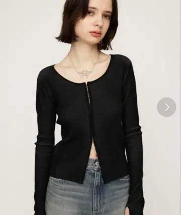 SLY 프론트 후크 리브 상의