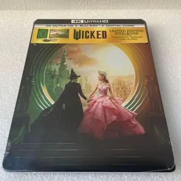 위키드 스틸북 수입판 4K UHD + Blu-ray