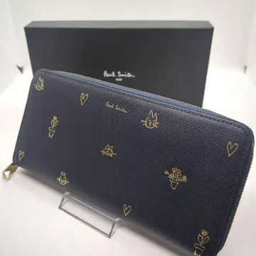 폴스미스 장지갑 라운드 지퍼 믹스 두들