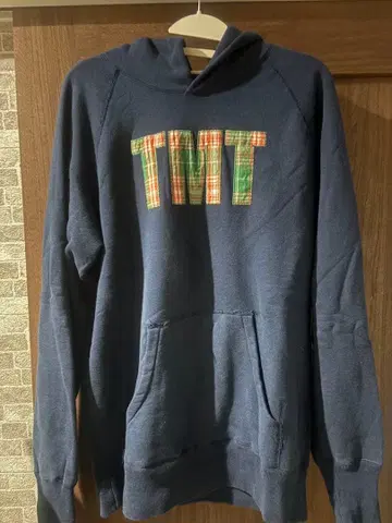 TMT 후드티 더블 거즈 로고