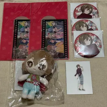 프로세카 하피코레 MEIKO 봉제 인형 캔뱃지 티켓 홀더