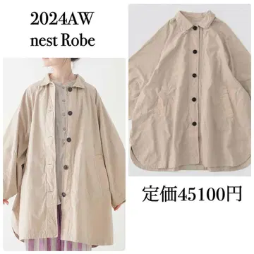 2024AW nest Robe 네스트로브 초발수 수피마 판초 셔츠