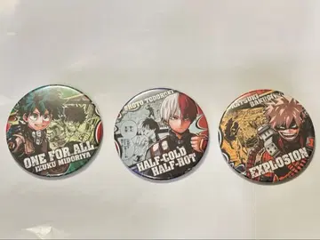 나의 히어로 아카데미아 캔뱃지 3개 세트